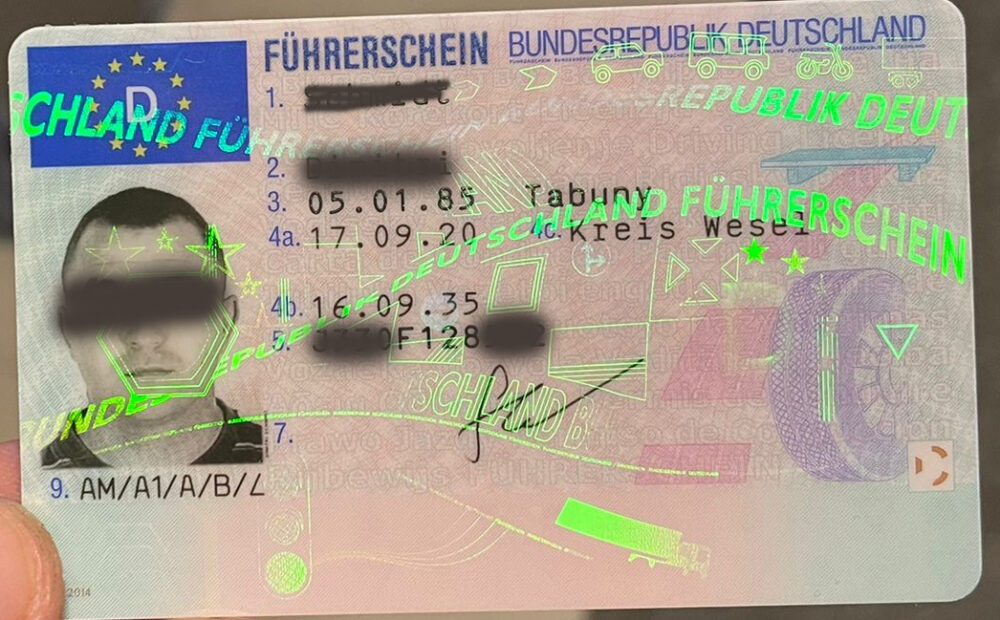 Acheter permis de conduire Allemand, acheter un permis de conduire en Allemagne, Permis de conduire Allemand achat en ligne